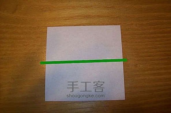 折纸教程，漂亮复杂的魔方 第2步