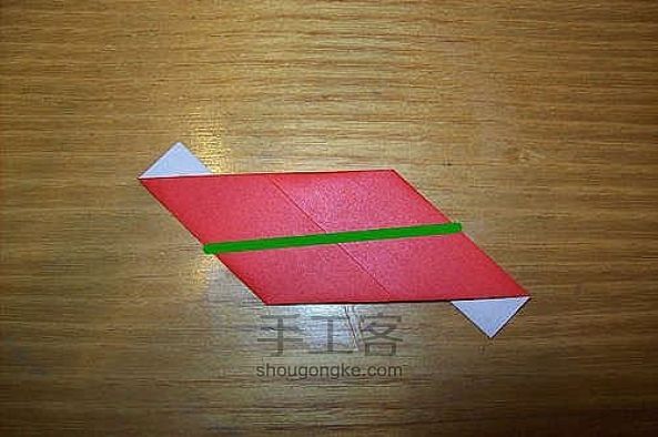 折纸教程，漂亮复杂的魔方 第14步