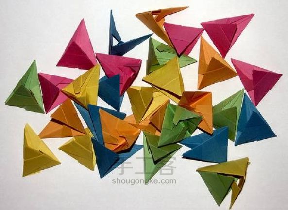 如何制作立体折纸星星 第14步