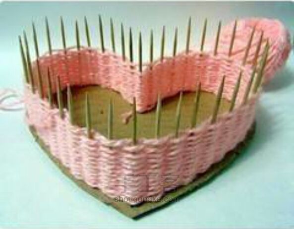 炒鸡简单滴心形首饰盒 第4步