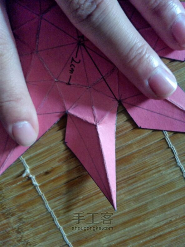 手工钻石折纸教程 第39步