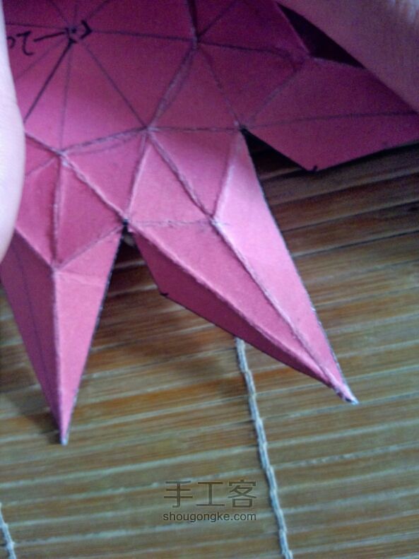手工钻石折纸教程 第42步