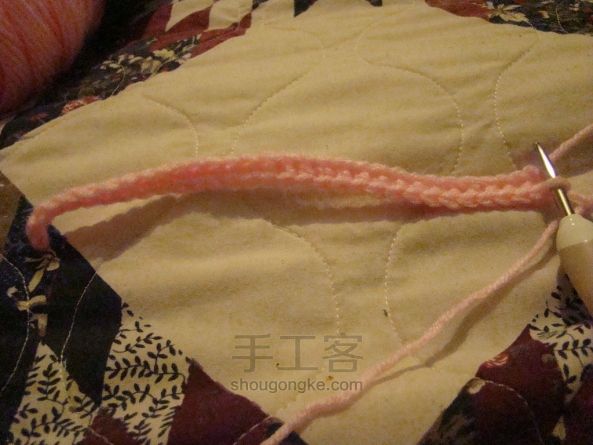 编织钩针收纳套 第2步