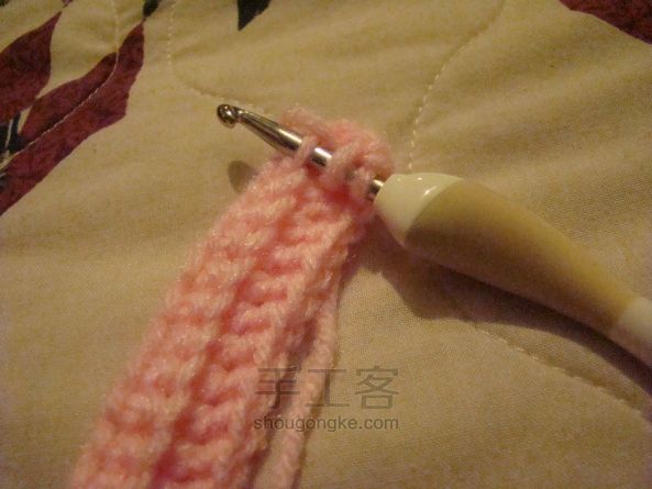 编织钩针收纳套 第4步
