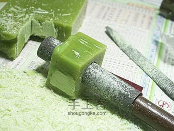 制作一只闪瞎眼的银戒指 第11步
