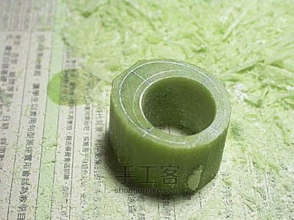 制作一只闪瞎眼的银戒指 第18步