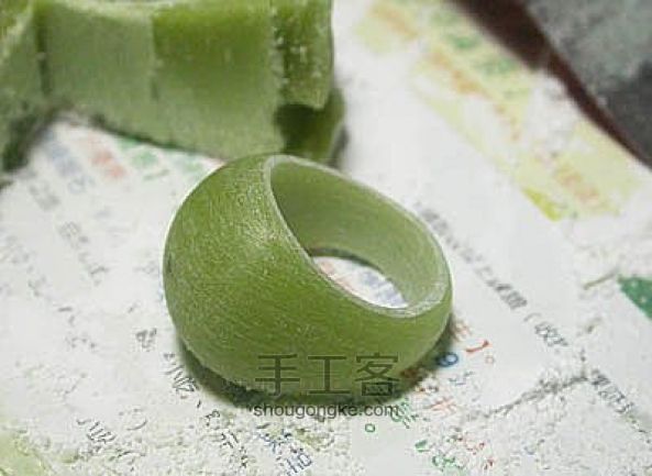 制作一只闪瞎眼的银戒指 第25步