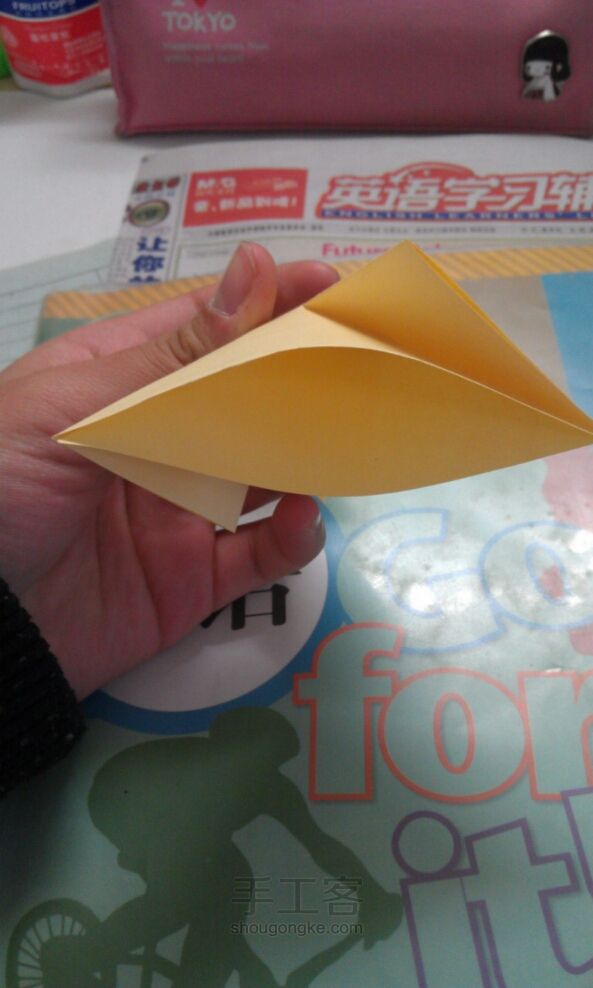 折纸小盒子 第3步