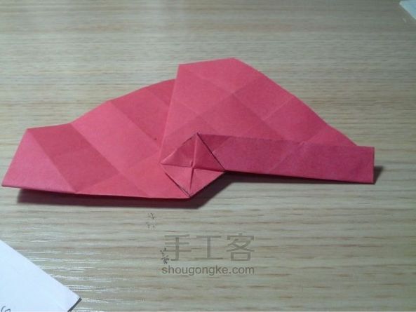 川崎玫瑰折纸教程 第10步