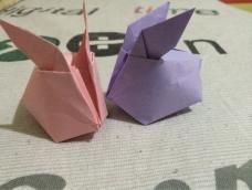 胖兔纸折纸教程