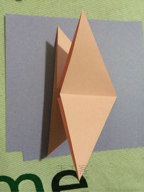 胖兔纸折纸教程 第2步