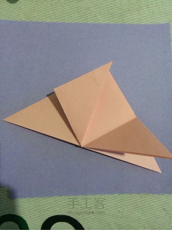 胖兔纸折纸教程 第3步