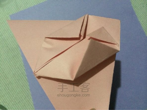 胖兔纸折纸教程 第6步