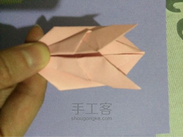 胖兔纸折纸教程 第12步