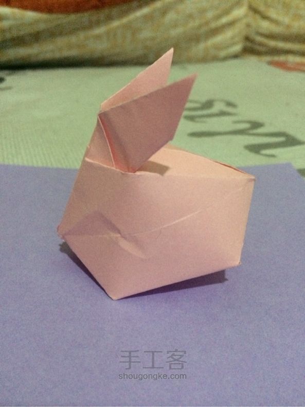 胖兔纸折纸教程 第14步