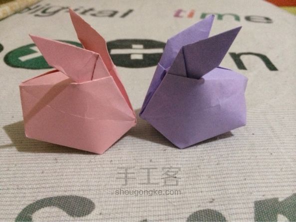 胖兔纸折纸教程 第15步