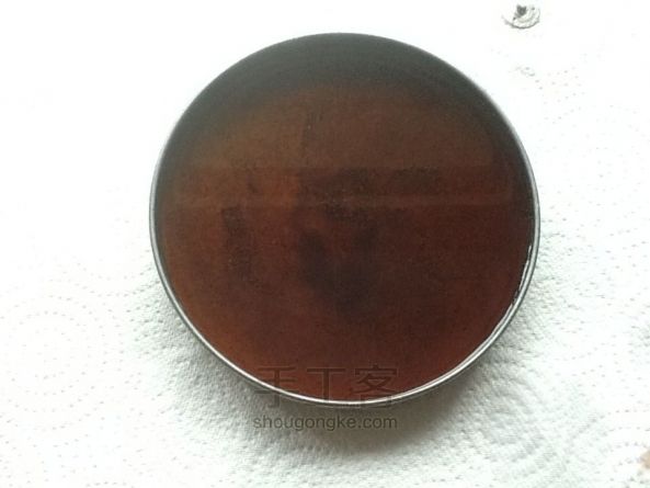 手工咖啡味蜡烛教程 第6步