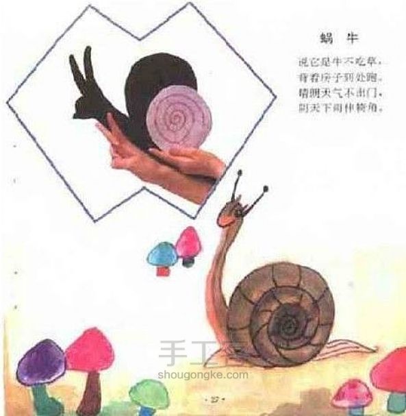 手把手教你做手影表演 第5步
