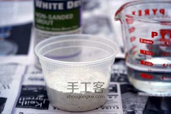 DIY：马赛克物品盒 第2步