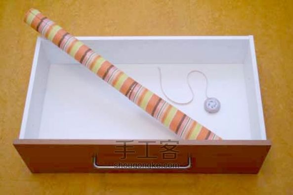 用纸板DIY分隔抽屉 自制衣柜分隔 第1步