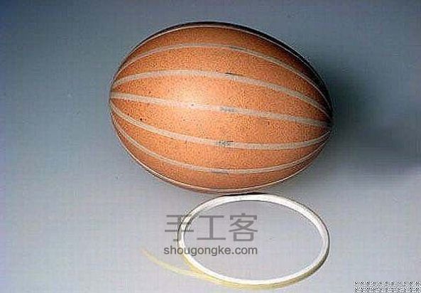 鸡蛋壳制作航模  过程详解 第5步