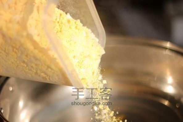 自制环保手工皂粉 第4步
