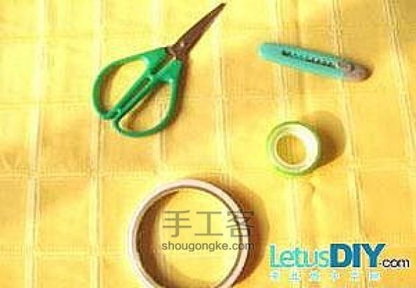 童趣向日葵的手工做法 第2步