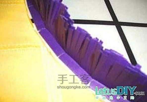 童趣向日葵的手工做法 第9步