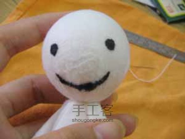 晴天娃娃小制作 第2步