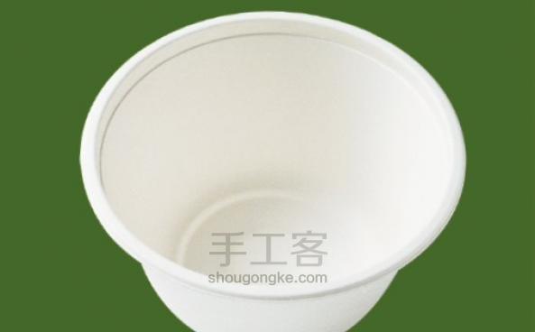 立体巧手做纸浆小碗 环保纸艺DIY  手工教程 第2步