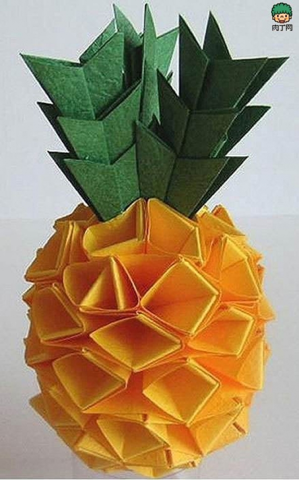 纸折大菠萝！ 第1步
