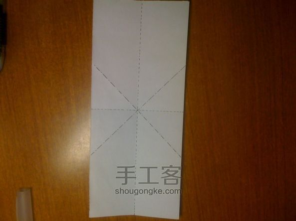 超详细！千纸鹤戒指折法！DIY图解 手工教程 第1步