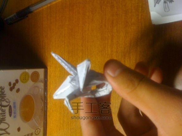 超详细！千纸鹤戒指折法！DIY图解 手工教程 第27步