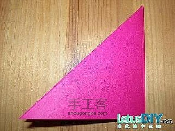 立体剪纸花的剪法 第1步