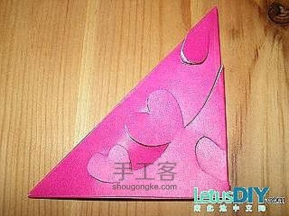 立体剪纸花的剪法 第4步