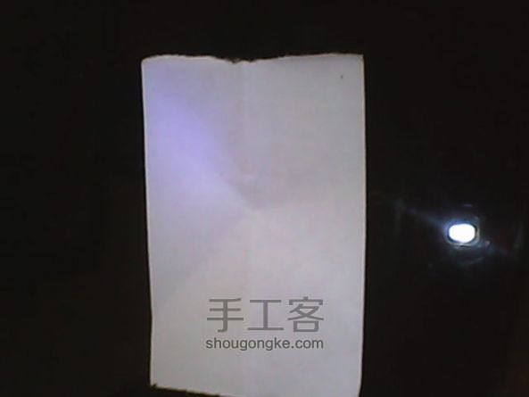 可爱熊猫笔筒折纸教程 第1步
