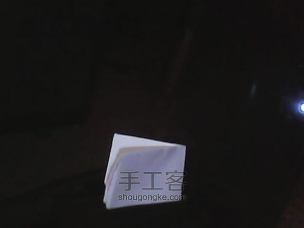 可爱熊猫笔筒折纸教程 第3步