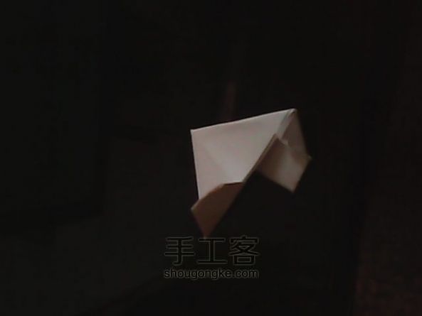 可爱熊猫笔筒折纸教程 第8步