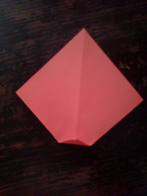 蝴蝶结装饰 折纸教程 第5步