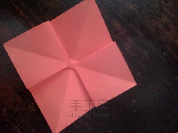 蝴蝶结装饰 折纸教程 第9步