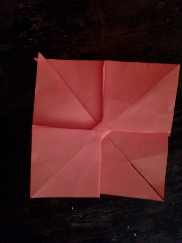 蝴蝶结装饰 折纸教程 第10步