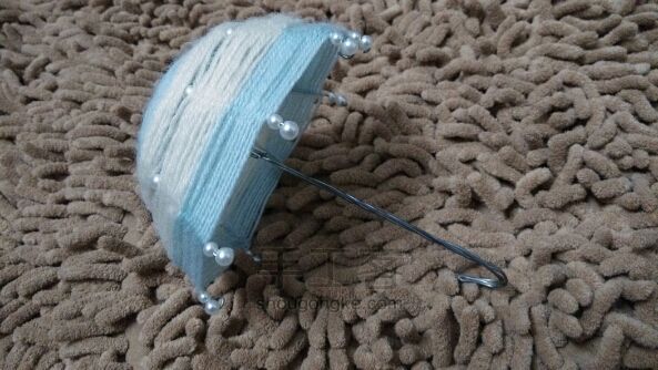 毛线  ·小珍珠伞编织教程 第9步