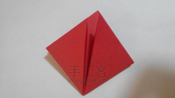 手工折纸——心❤ 第7步