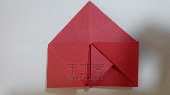 手工折纸——心❤ 第10步