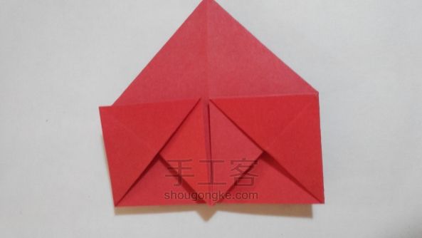 手工折纸——心❤ 第11步