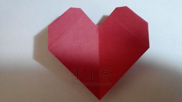 手工折纸——心❤ 第16步