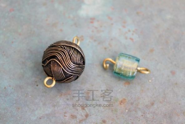 喜欢树吗？做一个穗状流苏项链 第4步