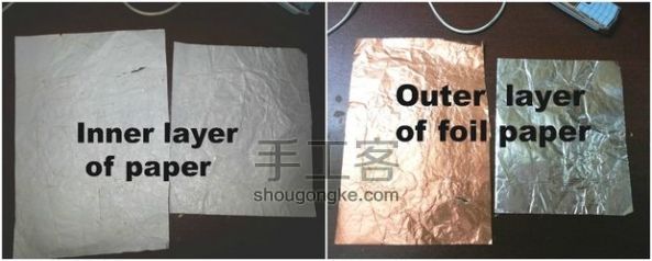 DIY 金银铜吊坠 第2步