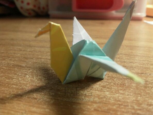 千纸鹤的折法 第10步
