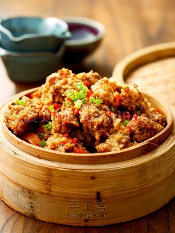 薯干蒸排骨 第1步